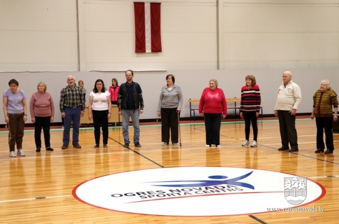 Invalīdu biedrības Ziemas sporta svētki