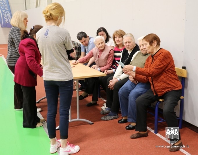 Invalīdu biedrības Ziemas sporta svētki