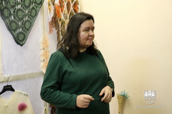 Kultūras centrā iespēja iegādāties invalīdu biedrības rokdarbus