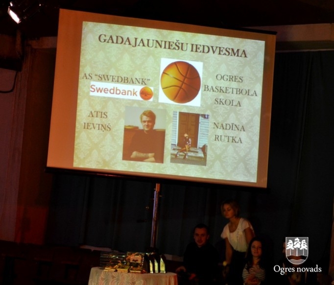 Pasniegtas jauniešu Gada balvas