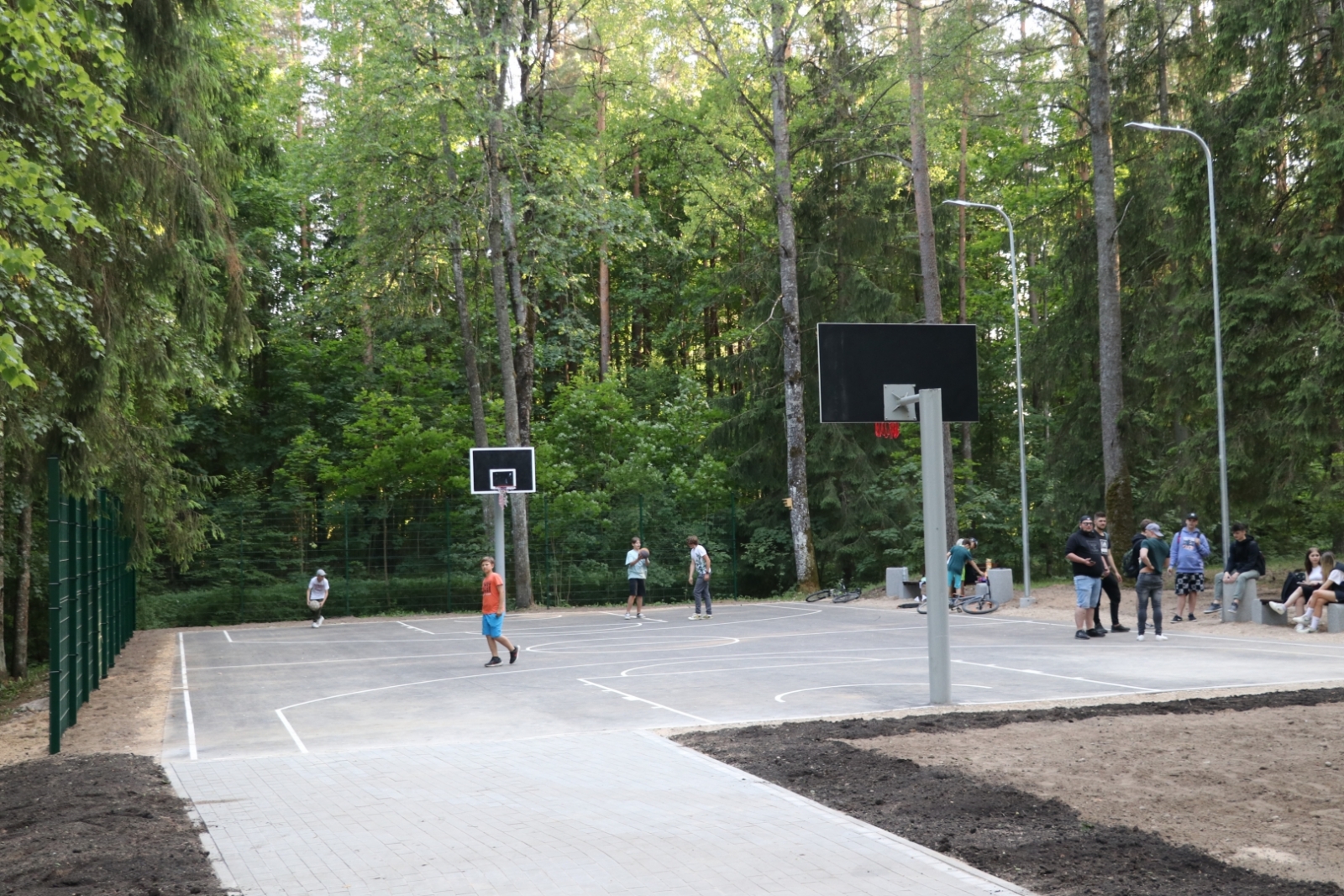 Jumpravas basketbola laukuma atklāšana 09.06.2023