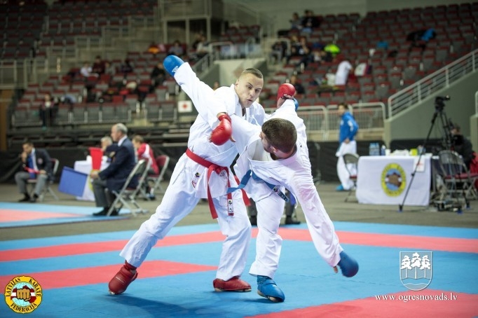 Pavlovai un Prancānam medaļas karatē turnīrā "Latvia Open 2016"