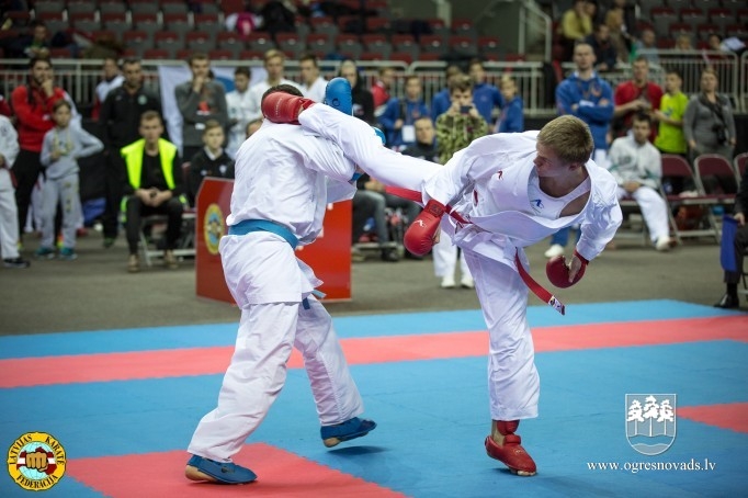 Pavlovai un Prancānam medaļas karatē turnīrā "Latvia Open 2016"