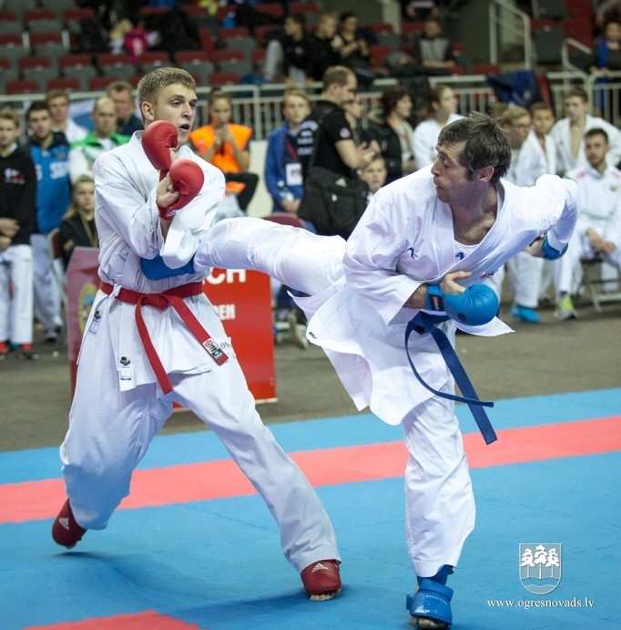 Pavlovai un Prancānam medaļas karatē turnīrā "Latvia Open 2016"
