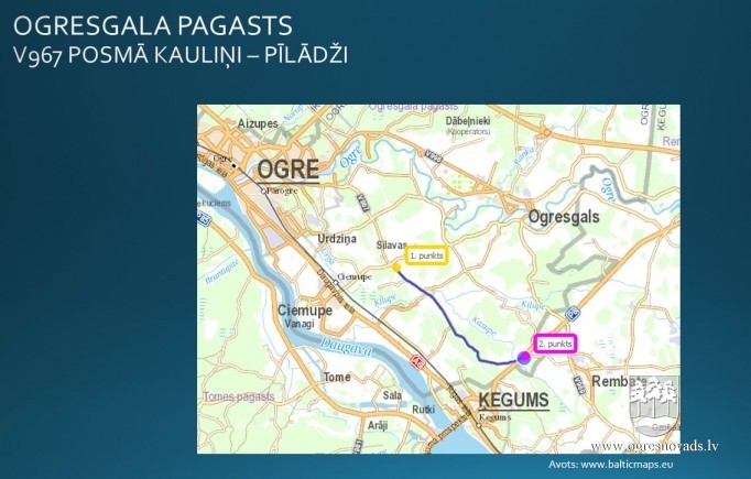 Iedzīvotāji spriež par izbūvei nepieciešamajiem ceļu posmiem