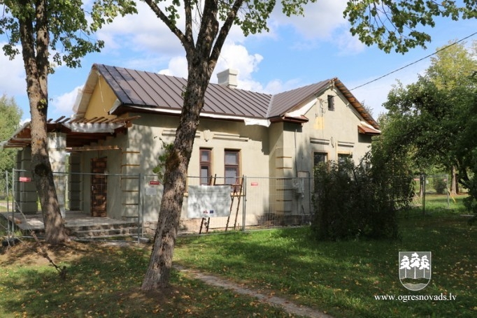 Ķeipenes stacijā darbi turpinās