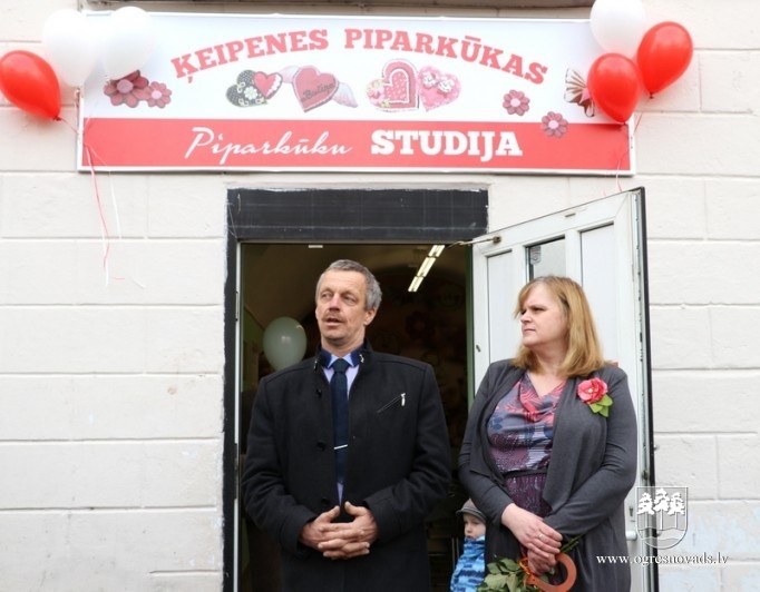Darbu uzsāk Ķeipenes piparkūku studija