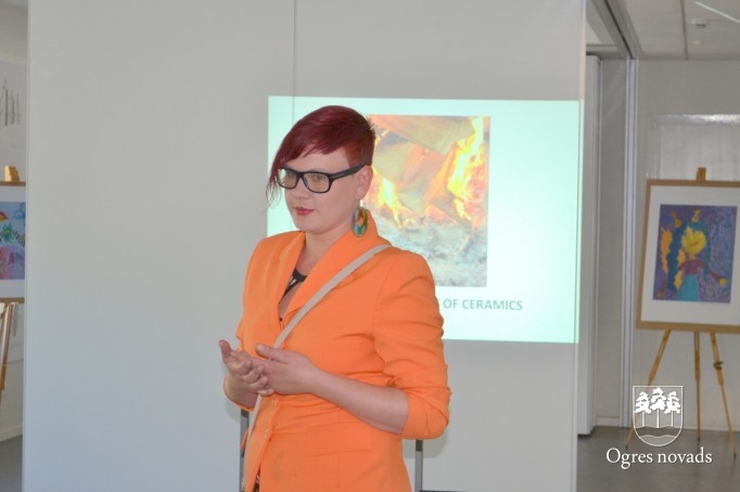 Keramikas simpozija atklāšana Ogres Mākslas skolā 2015