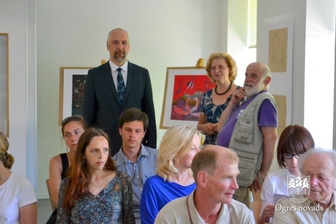 Keramikas simpozija atklāšana Ogres Mākslas skolā 2015