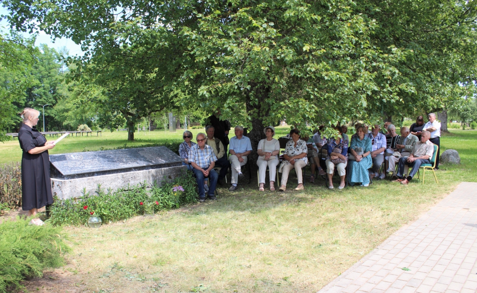 Komunistiskā genocīda upuru piemiņas diena Ogres novadā. 14.06.2023.