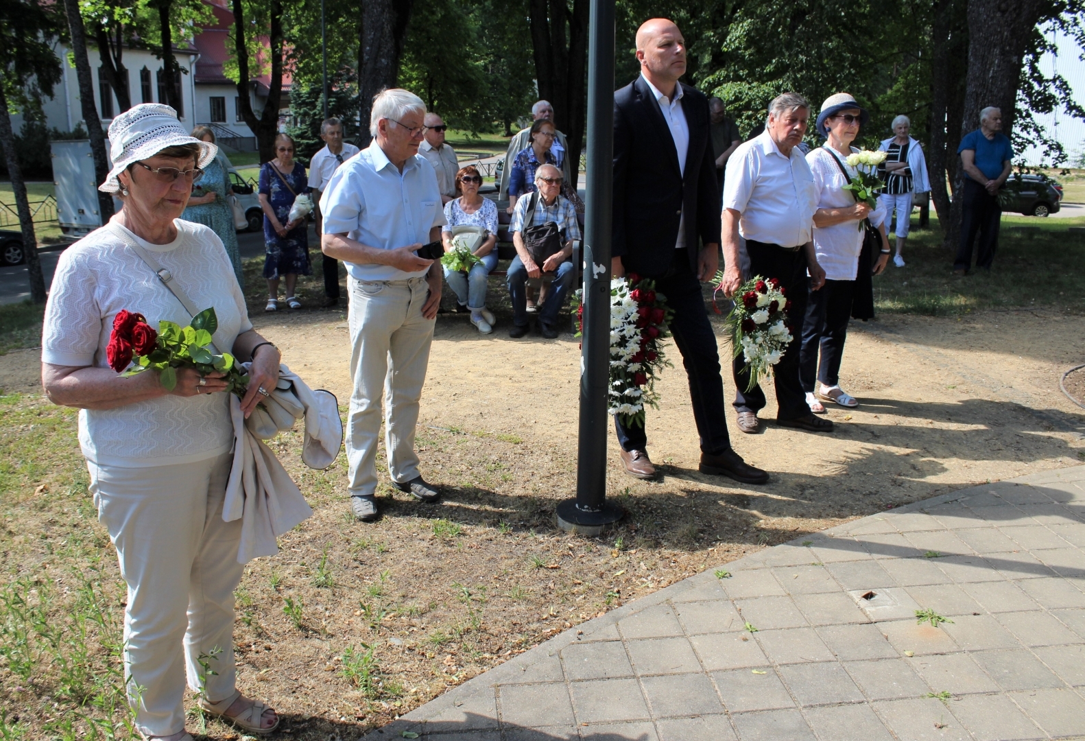 Komunistiskā genocīda upuru piemiņas diena Ogres novadā. 14.06.2023.