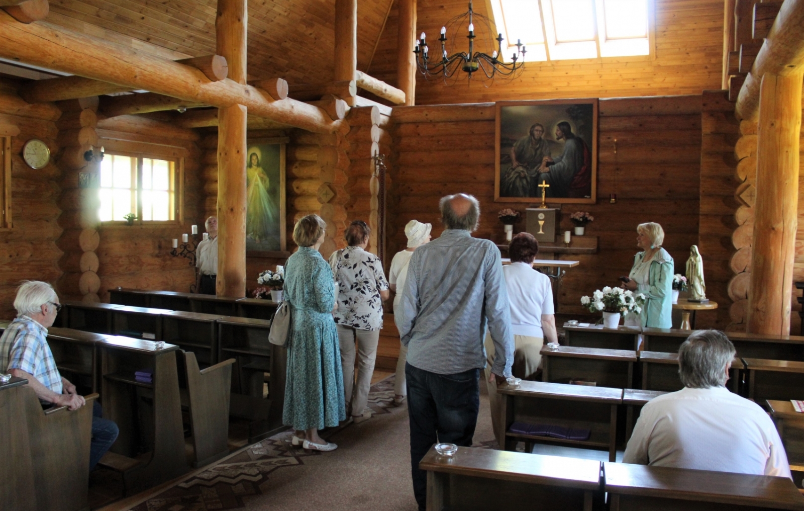 Komunistiskā genocīda upuru piemiņas diena Ogres novadā. Lēdmanē. 14.06.2023.