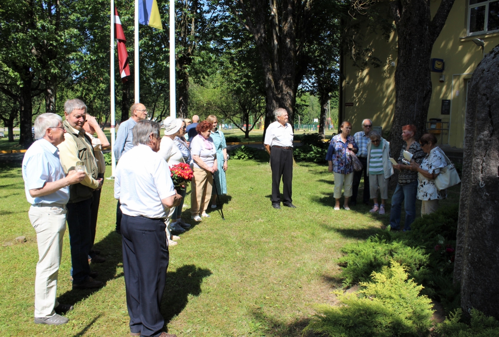 Komunistiskā genocīda upuru piemiņas diena Ogres novadā. 14.06.2023.