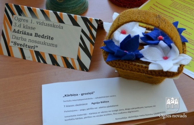 Konkursa „Otrā dzīve – atkritumiem!” iesniegtie darbi