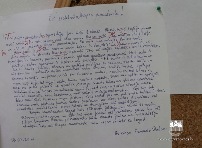 Krapes skola atzīmē 150 gadu jubileju