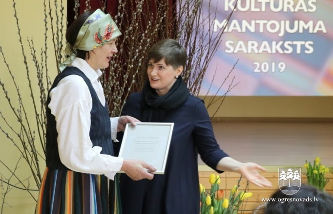 Krapē godina nemateriālā kultūras mantojuma vērtības
