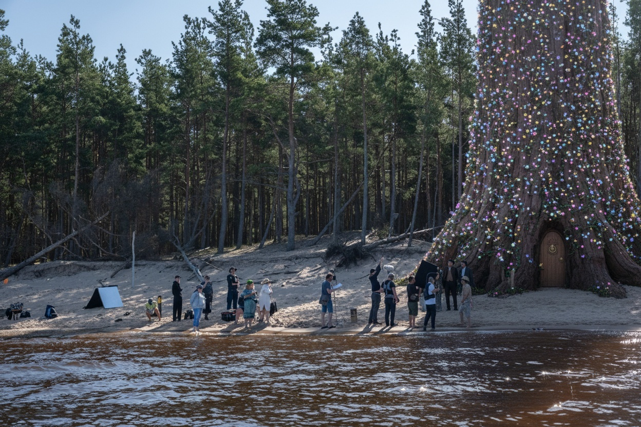 Noslēgusies piedzīvojumu fantāzijas filmas “Kristofers un divu pasauļu atslēga” filmēšana