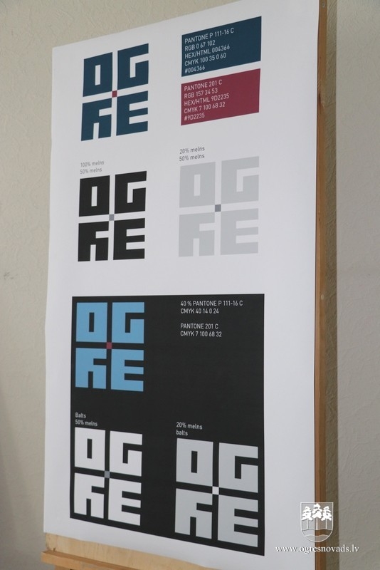 Kultūras komisija akceptē Ogres novada logo