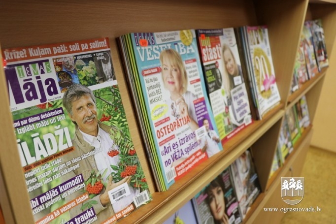 Iedzīvotāji novada pagastos aktīvi apmeklē bibliotēkas