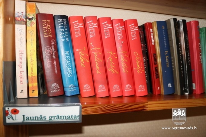 Iedzīvotāji novada pagastos aktīvi apmeklē bibliotēkas