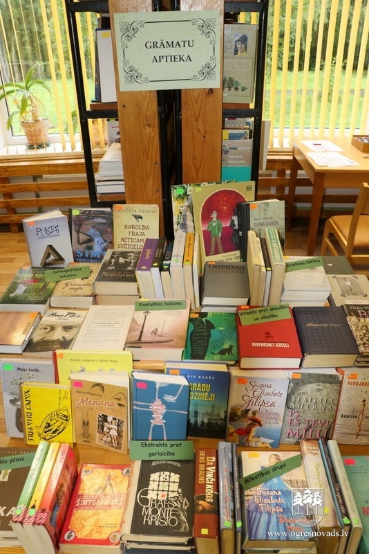 Iedzīvotāji novada pagastos aktīvi apmeklē bibliotēkas