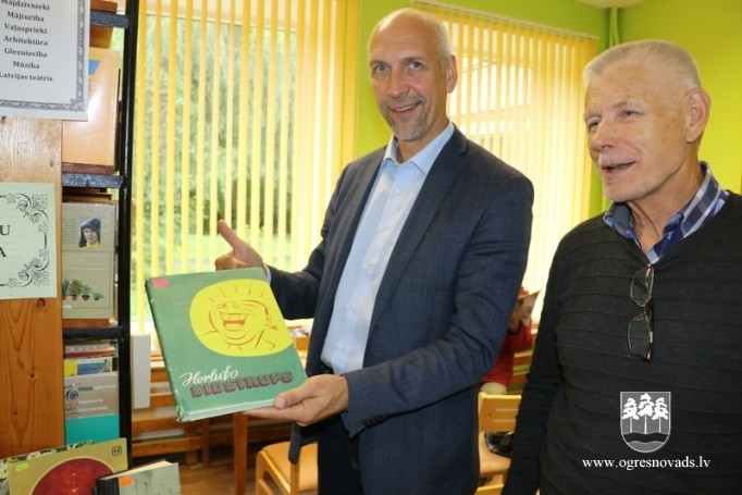 Iedzīvotāji novada pagastos aktīvi apmeklē bibliotēkas