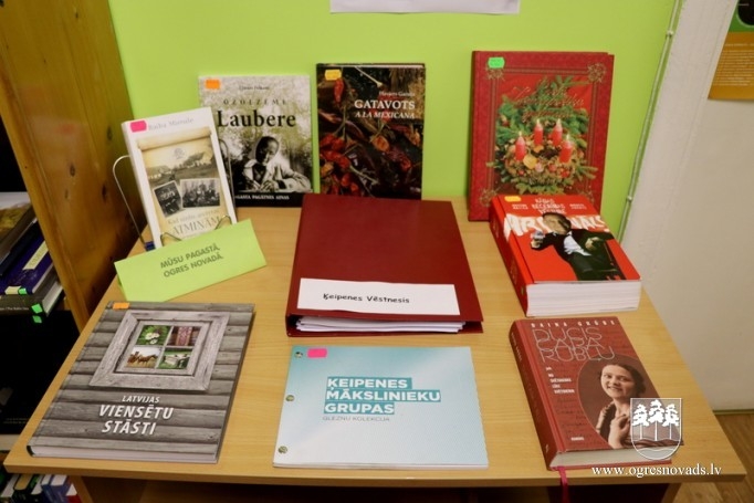 Iedzīvotāji novada pagastos aktīvi apmeklē bibliotēkas
