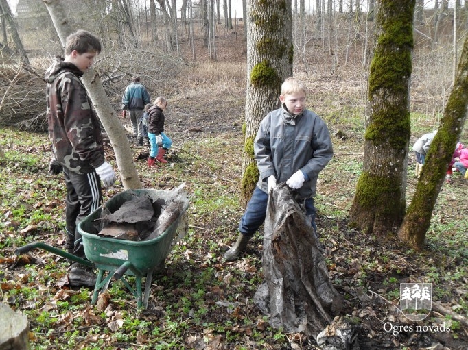 Lielā Talka 2012 Ogres novadā