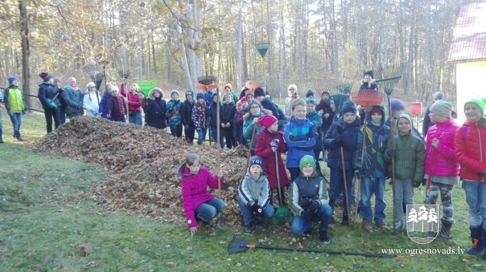 Ogres sākumskola dara labus darbus