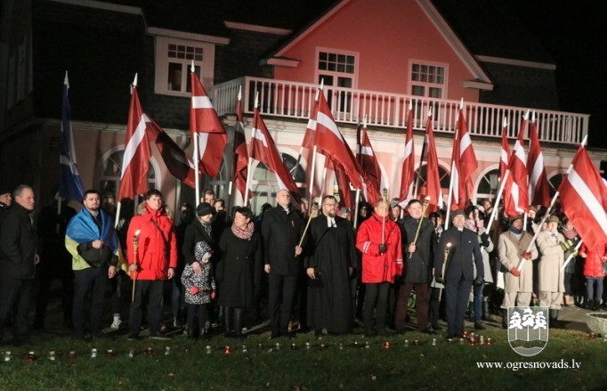 Lāčplēša diena Ogrē 11.11.2018.