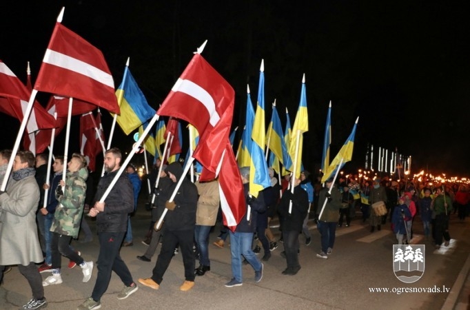 Lāčplēša diena Ogrē 11.11.2018.