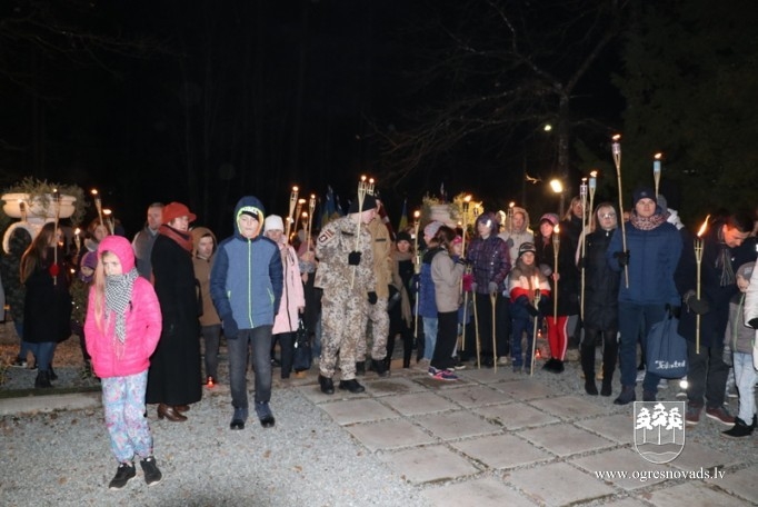 Lāčplēša diena Ogrē 11.11.2018.