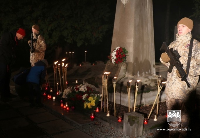 Lāčplēša diena Ogrē 11.11.2018.