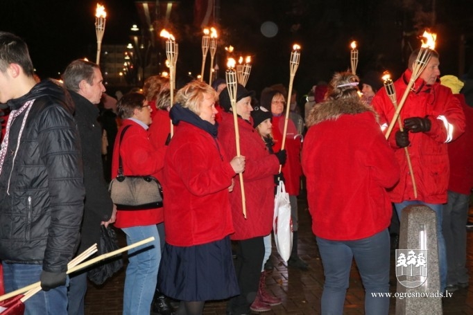 Lāčplēša diena Ogrē 2017