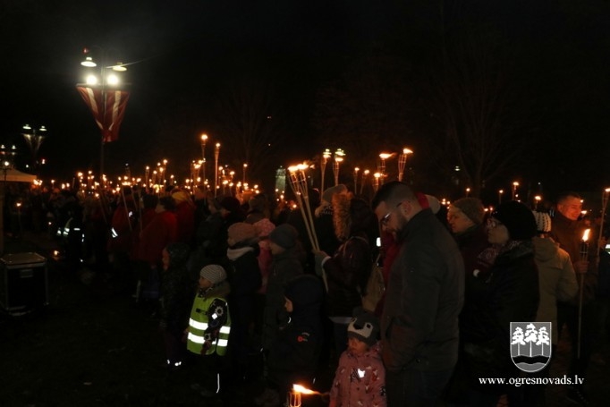Lāčplēša diena Ogrē 2017