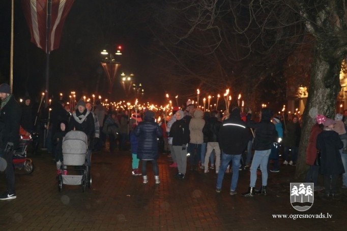 Lāčplēša diena Ogrē 2017