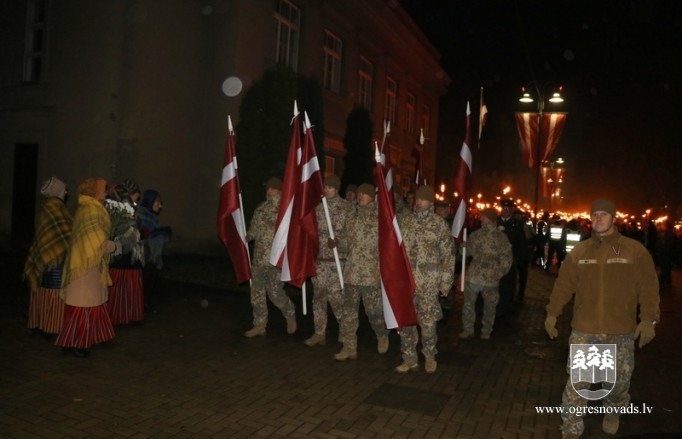 Lāčplēša diena Ogrē 2017