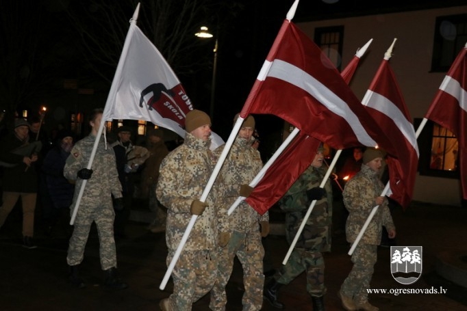 Lāčplēša diena Ogrē 2017