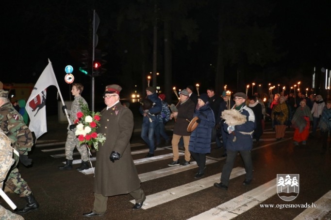 Lāčplēša diena Ogrē 2017