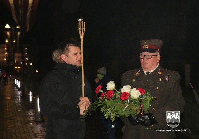 Lāčplēša diena Ogrē 2017