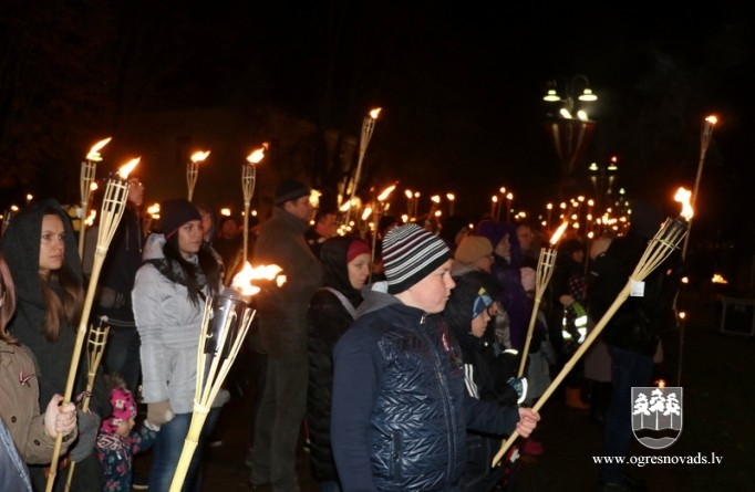 Lāčplēša diena Ogrē 2017