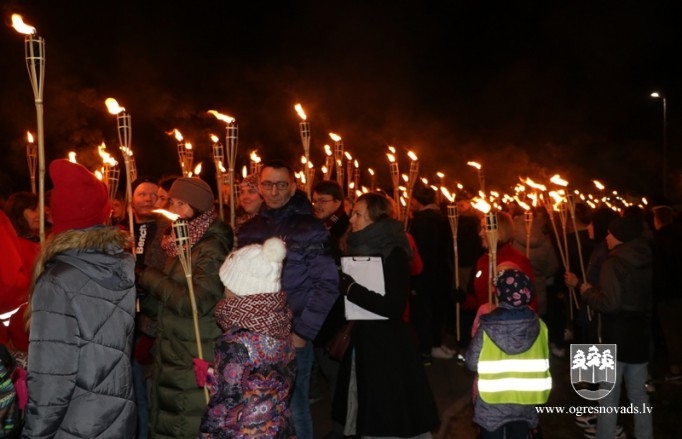 Lāčplēša diena Ogrē. 11.11.2019.