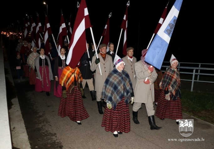 Lāčplēša diena Ogrē. 11.11.2019.