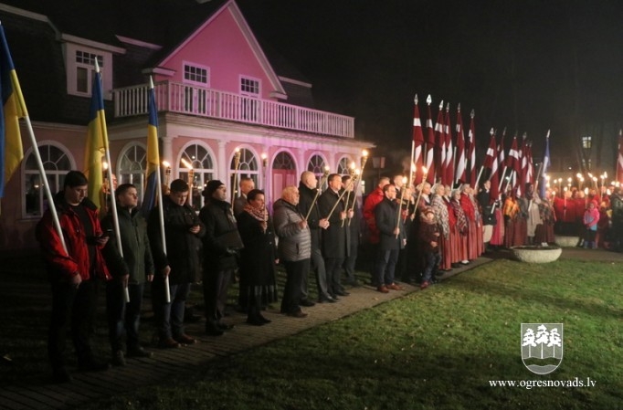 Lāčplēša diena Ogrē. 11.11.2019.