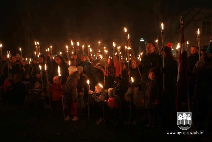 Lāčplēša diena Ogrē. 11.11.2019.