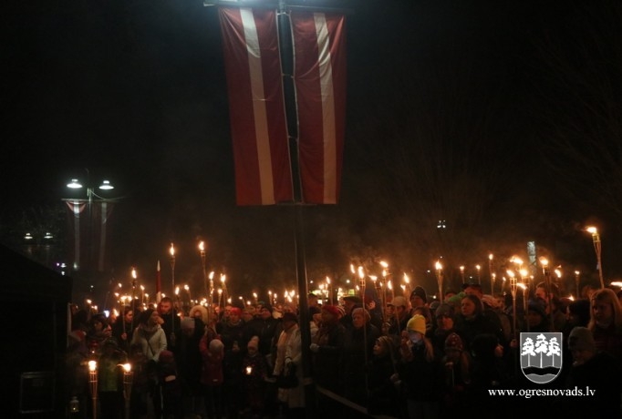 Lāčplēša diena Ogrē. 11.11.2019.
