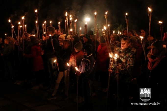Lāčplēša diena Ogrē. 11.11.2019.