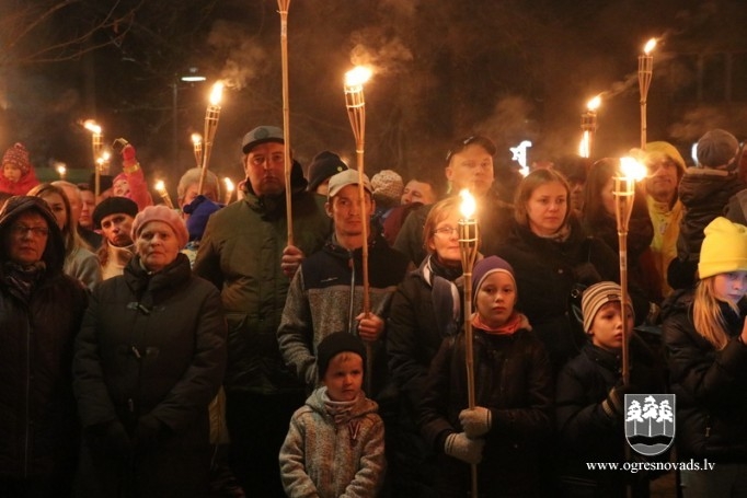 Lāčplēša diena Ogrē. 11.11.2019.