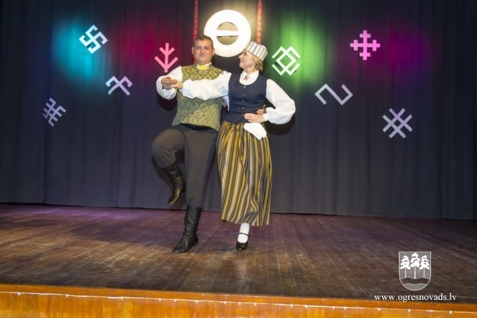 Lauberē atzīmē kultūras nama 30 gadu jubileju. Foto: Elmārs Bulovs