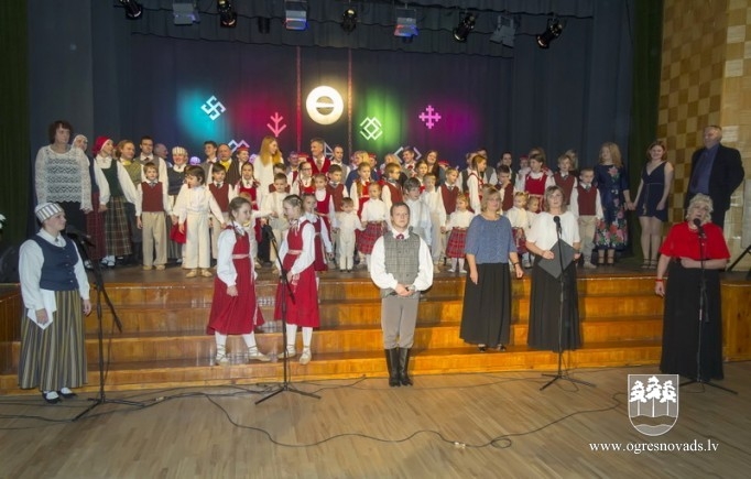 Lauberē atzīmē kultūras nama 30 gadu jubileju. Foto: Elmārs Bulovs